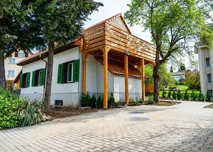 Casa de Férias Gemuetliche Mit Terasse Und Feuerstelle Lengnau